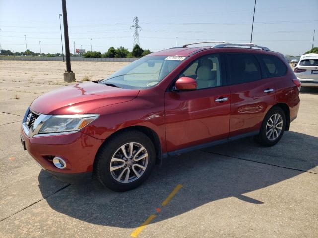5N1AR2MN0FC605800 - 2015 NISSAN PATHFINDER S BURGUNDY photo 1