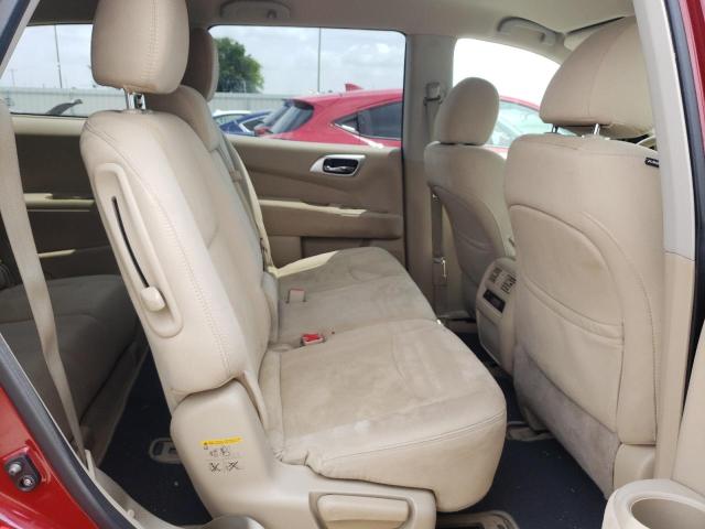 5N1AR2MN0FC605800 - 2015 NISSAN PATHFINDER S BURGUNDY photo 10