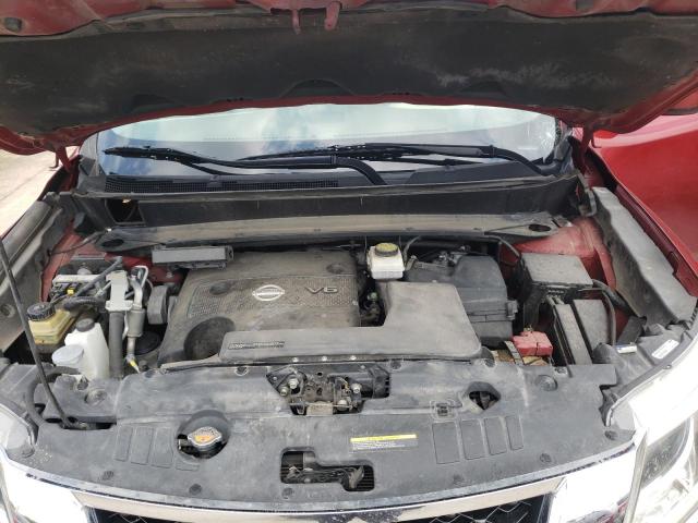 5N1AR2MN0FC605800 - 2015 NISSAN PATHFINDER S BURGUNDY photo 11