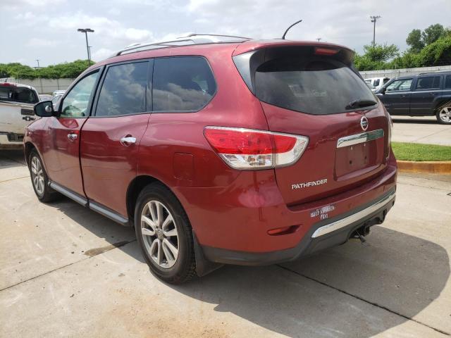5N1AR2MN0FC605800 - 2015 NISSAN PATHFINDER S BURGUNDY photo 2