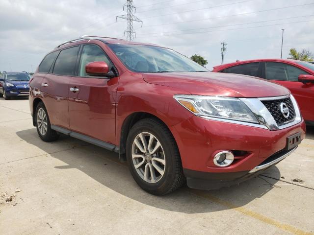 5N1AR2MN0FC605800 - 2015 NISSAN PATHFINDER S BURGUNDY photo 4