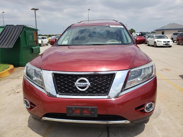 5N1AR2MN0FC605800 - 2015 NISSAN PATHFINDER S BURGUNDY photo 5