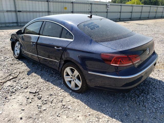 WVWBP7ANXGE501935 - 2016 VOLKSWAGEN CC BASE BLUE photo 2