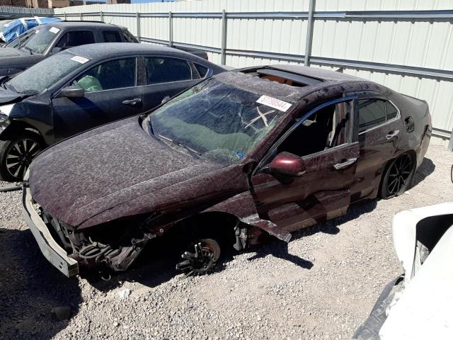 JH4CU25609C018759 - 2009 ACURA TSX RED photo 1