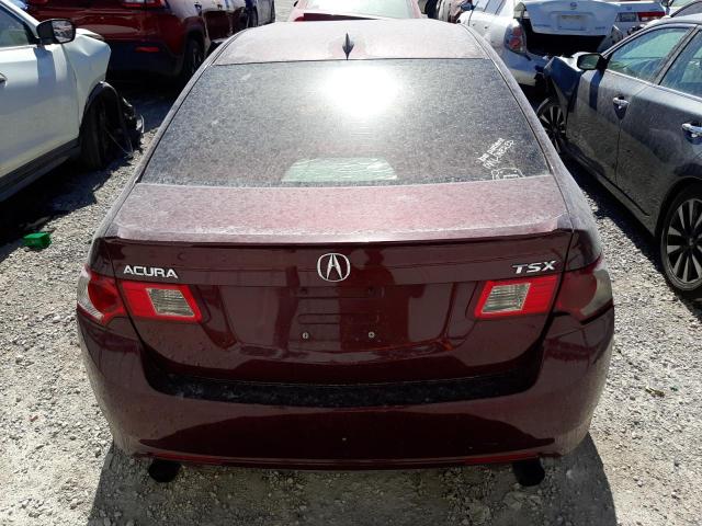 JH4CU25609C018759 - 2009 ACURA TSX RED photo 6