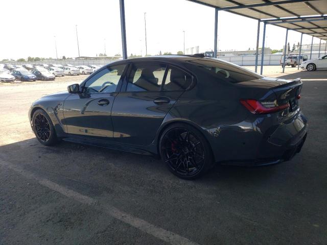 WBS43AY04PFP05306 - 2023 BMW M3 COMPETITION CHARCOAL photo 2