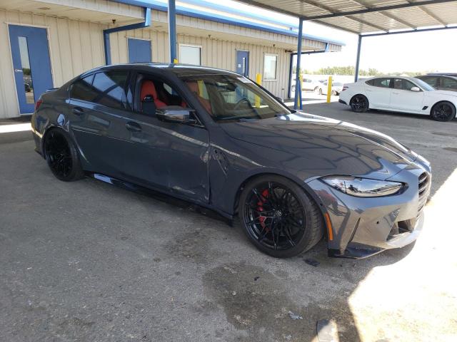 WBS43AY04PFP05306 - 2023 BMW M3 COMPETITION CHARCOAL photo 4