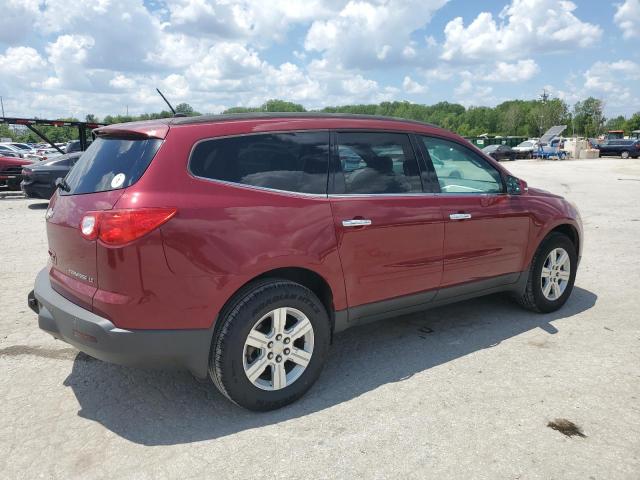 1GNKRJED3BJ166582 - 2011 CHEVROLET TRAVERSE LT RED photo 3