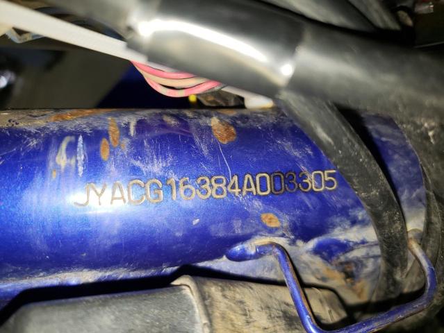 JYACG16384A003305 - 2004 YAMAHA WR250 F BLUE photo 10