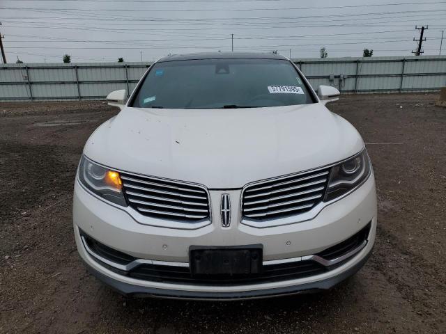 2LMPJ8LR7GBL22227 - 2016 LINCOLN MKX RESERVE თეთრი ფოტო 5