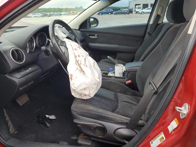 1YVHP81H695M48335 - 2009 MAZDA 3 GRAND TO I RED photo 7