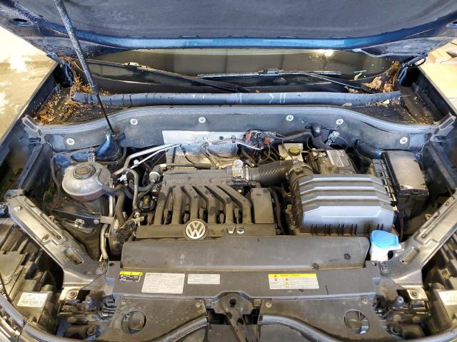 1V2ME2CAXMC239951 - 2021 VOLKSWAGEN ATLAS CROS SE BLUE photo 12