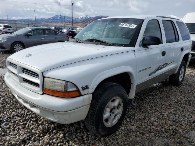 1B4HS28Y9XF613354 - 1999 DODGE DURANGO WHITE photo 2