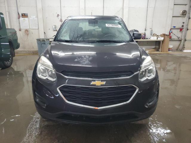 2GNFLEEK7G6350209 - 2016 CHEVROLET EQUINOX LS გრაფიტი ფოტო 5