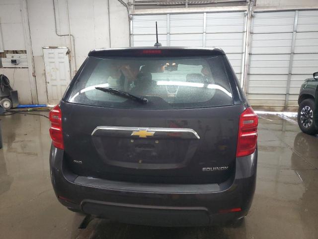 2GNFLEEK7G6350209 - 2016 CHEVROLET EQUINOX LS გრაფიტი ფოტო 6