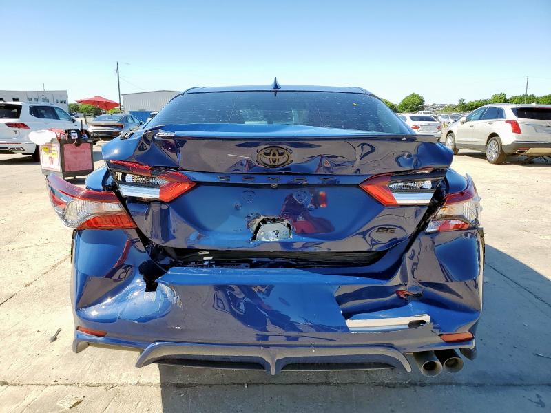 4T1G11AKXPU167014 - 2023 TOYOTA CAMRY SE NIGHT SHADE BLUE photo 6