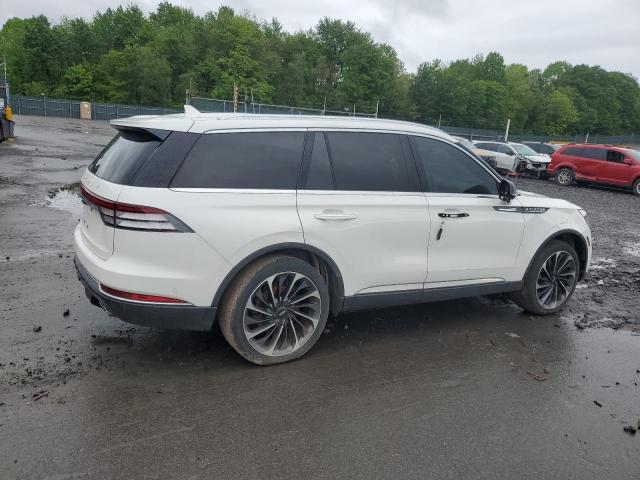 5LM5J7XC6MGL14110 - 2021 LINCOLN AVIATOR RESERVE Blanc photo 3