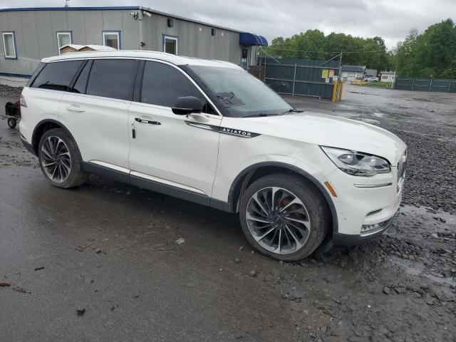 5LM5J7XC6MGL14110 - 2021 LINCOLN AVIATOR RESERVE Blanc photo 4