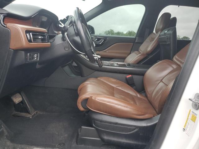 5LM5J7XC6MGL14110 - 2021 LINCOLN AVIATOR RESERVE Blanc photo 7