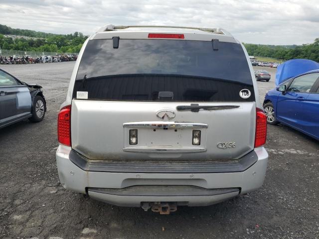 5N3AA08C34N806264 - 2004 INFINITI QX56 WHITE photo 6