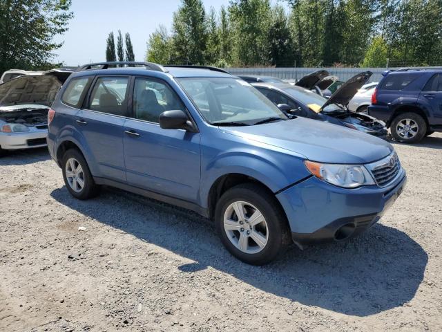 JF2SH6BCXAH776474 - 2010 SUBARU FORESTER XS BLUE photo 4