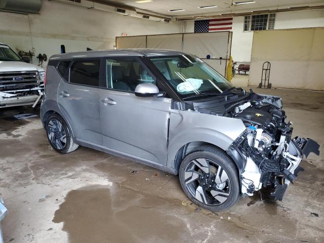 KNDJ53AU1P7879552 - 2023 KIA SOUL GT LINE GRAY photo 4