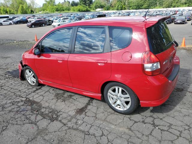 JHMGD38697S041561 - 2007 HONDA FIT S 红色 照片 2