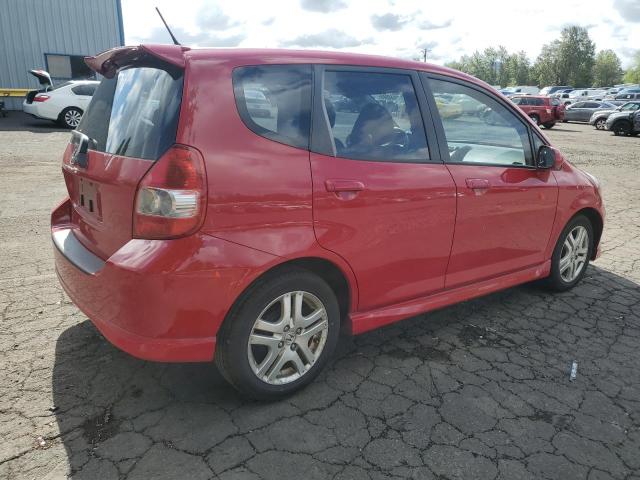 JHMGD38697S041561 - 2007 HONDA FIT S 红色 照片 3