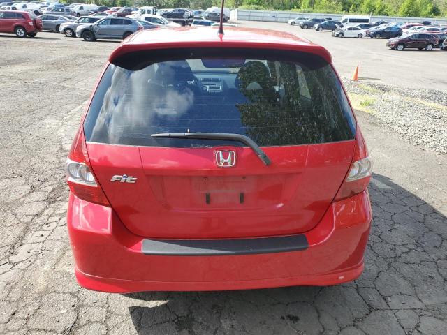 JHMGD38697S041561 - 2007 HONDA FIT S 红色 照片 6