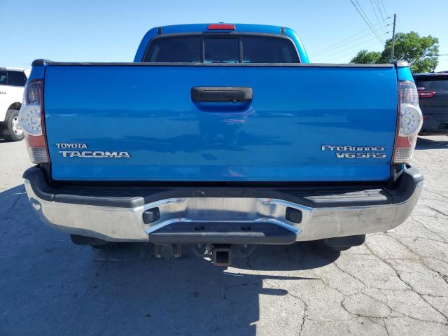 3TMJU62N89M073762 - 2009 TOYOTA TACOMA DOUBLE CAB PRERUNNER BLUE photo 6
