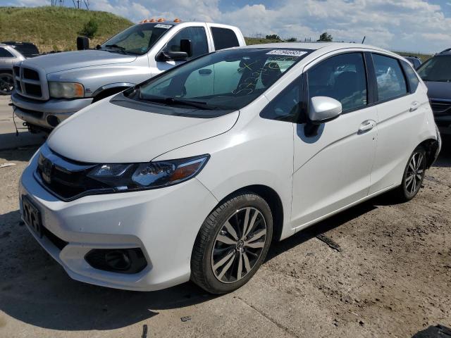 3HGGK5H01KM720872 - 2019 HONDA FIT EXL WHITE photo 1