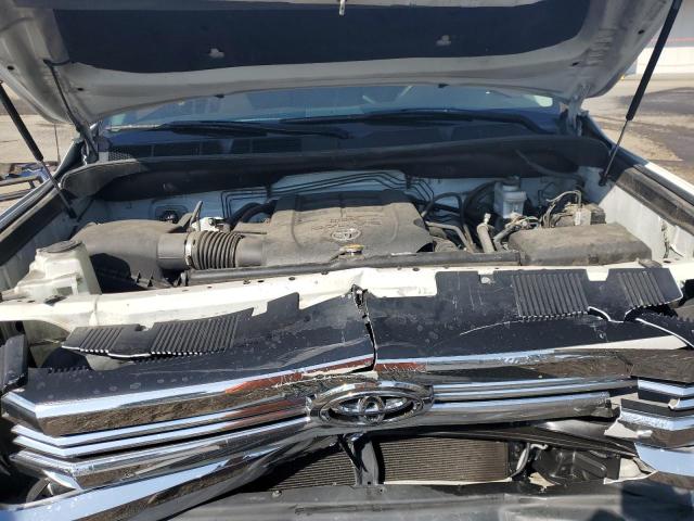 5TFRY5F12HX218683 - 2017 TOYOTA TUNDRA DOUBLE CAB SR/SR5 WHITE photo 11