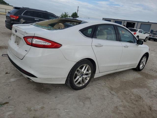 3FA6P0H70DR133151 - 2013 FORD FUSION SE WHITE photo 3