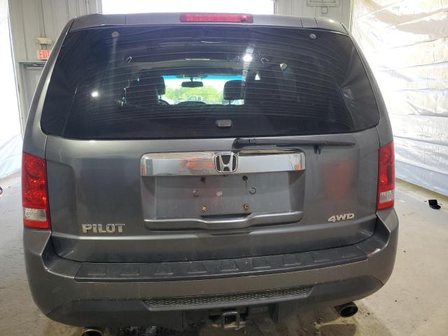 5FNYF4H58DB026622 - 2013 HONDA PILOT EXL 灰色 照片 6