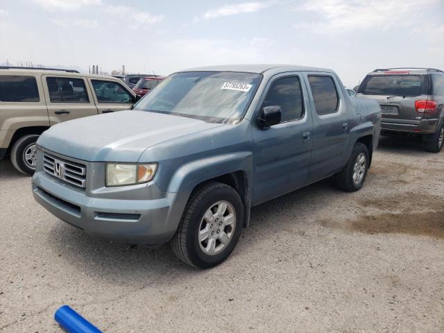 2HJYK16436H559202 - 2006 HONDA RIDGELINE RTS TEAL photo 1