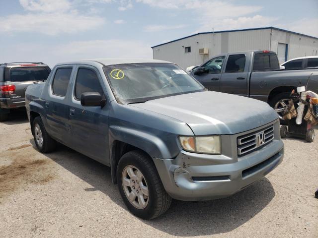 2HJYK16436H559202 - 2006 HONDA RIDGELINE RTS TEAL photo 4