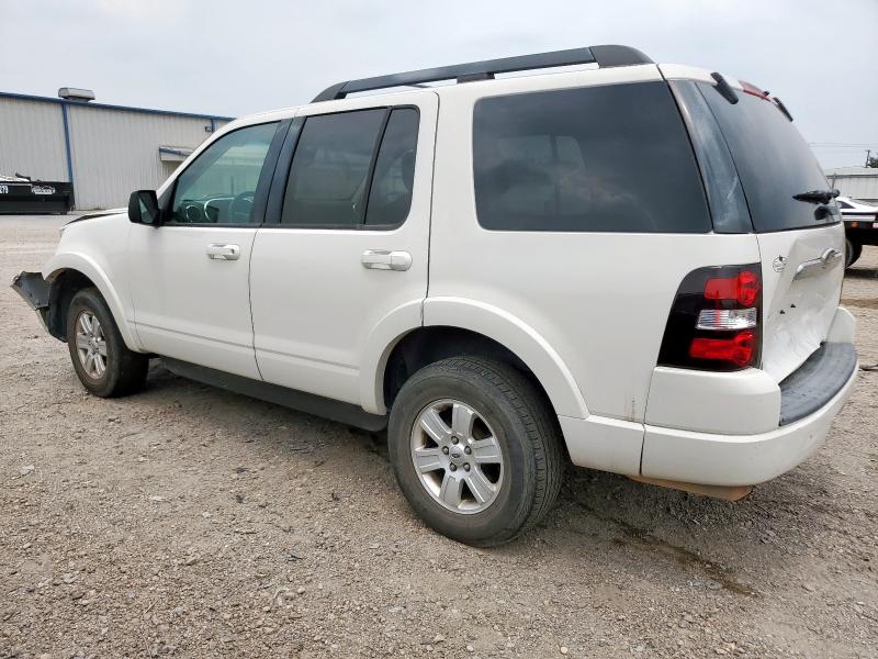 1FMEU6DE4AUA74465 - 2010 FORD EXPLORER XLT 白色 照片 2