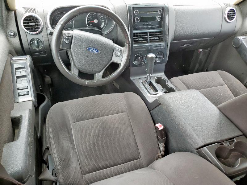 1FMEU6DE4AUA74465 - 2010 FORD EXPLORER XLT 白色 照片 8