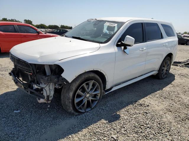 1C4RDJDGXJC345514 - 2018 DODGE DURANGO GT WHITE photo 1