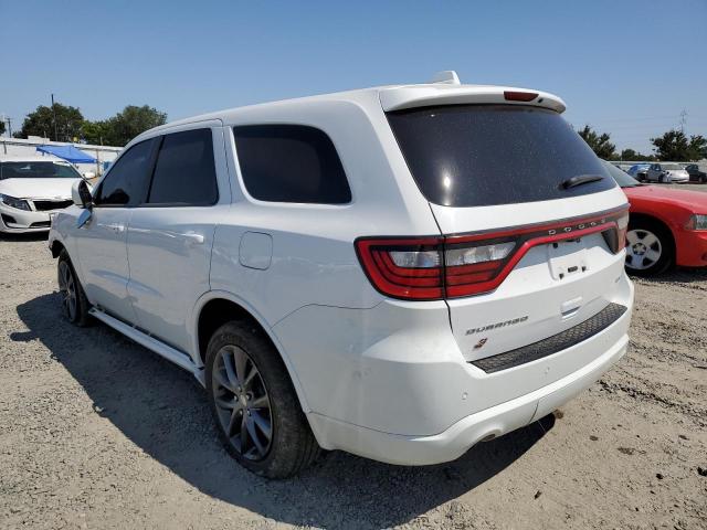 1C4RDJDGXJC345514 - 2018 DODGE DURANGO GT WHITE photo 2