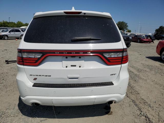 1C4RDJDGXJC345514 - 2018 DODGE DURANGO GT WHITE photo 6