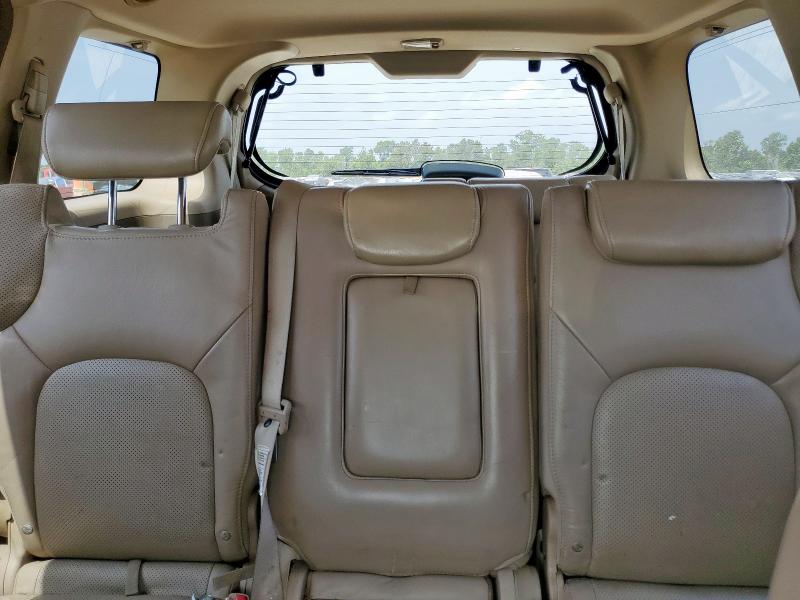 5N1AR18U96C680796 - 2006 NISSAN PATHFINDER LE BLACK photo 10