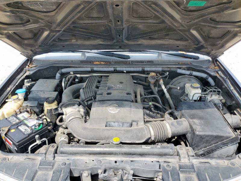 5N1AR18U96C680796 - 2006 NISSAN PATHFINDER LE BLACK photo 12