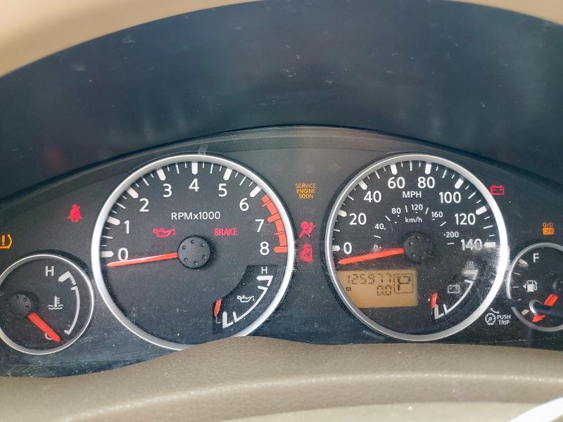 5N1AR18U96C680796 - 2006 NISSAN PATHFINDER LE BLACK photo 9