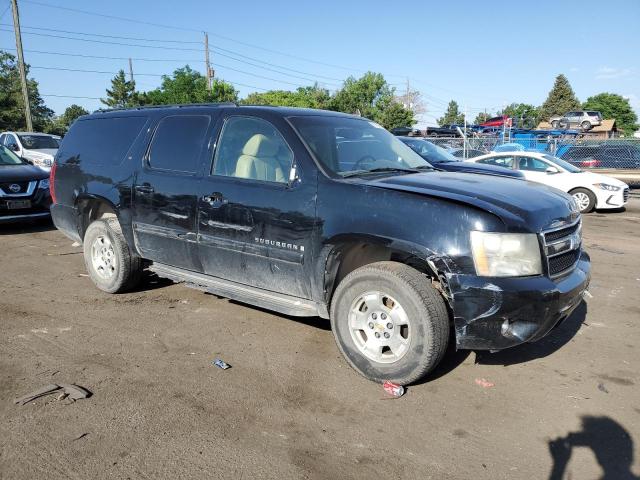 1GNFK16337J407169 - 2007 CHEVROLET SUBURBAN K1500 BLACK photo 4