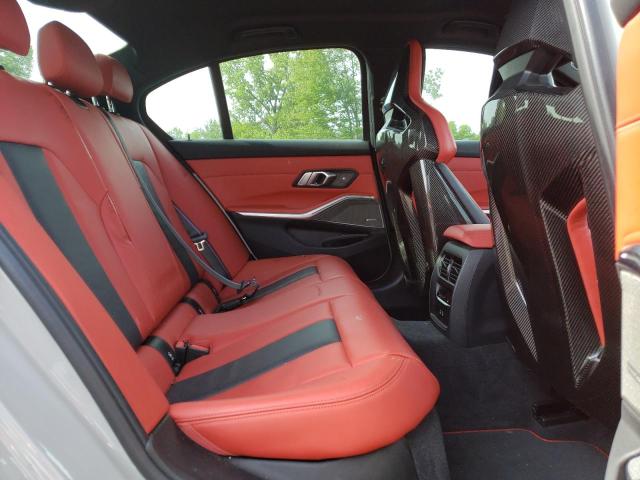 WBS43AY06NFN20476 - 2022 BMW M3 COMPETITION SILVER photo 10