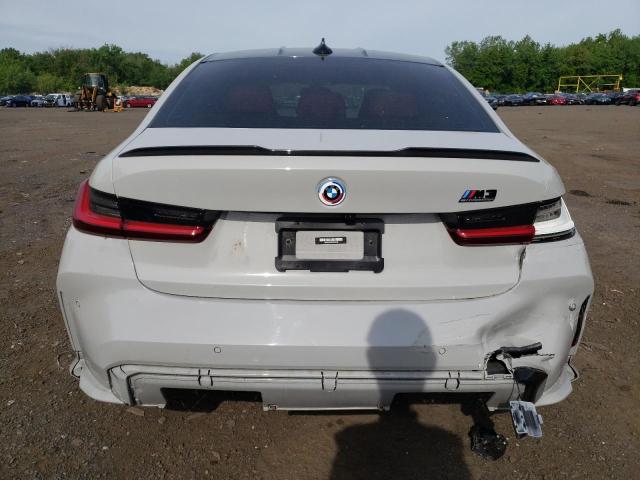 WBS43AY06NFN20476 - 2022 BMW M3 COMPETITION SILVER photo 6