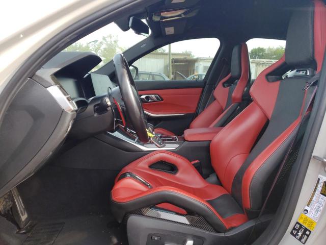 WBS43AY06NFN20476 - 2022 BMW M3 COMPETITION SILVER photo 7