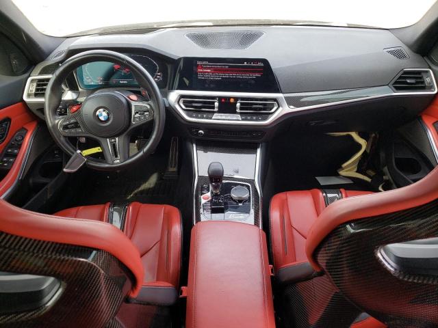 WBS43AY06NFN20476 - 2022 BMW M3 COMPETITION SILVER photo 8