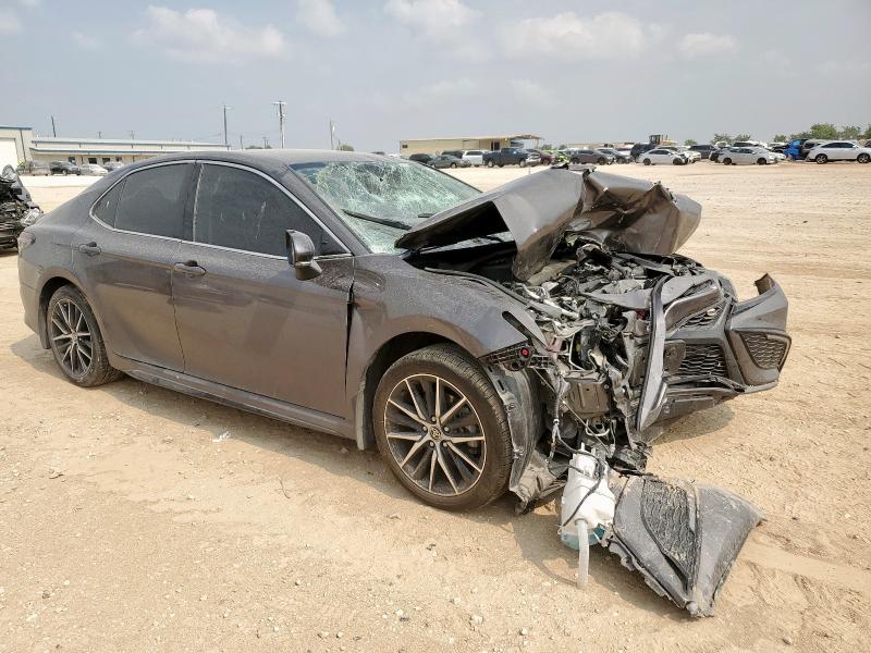 4T1G11AK5PU783557 - 2023 TOYOTA CAMRY SE NIGHT SHADE GRAY photo 4